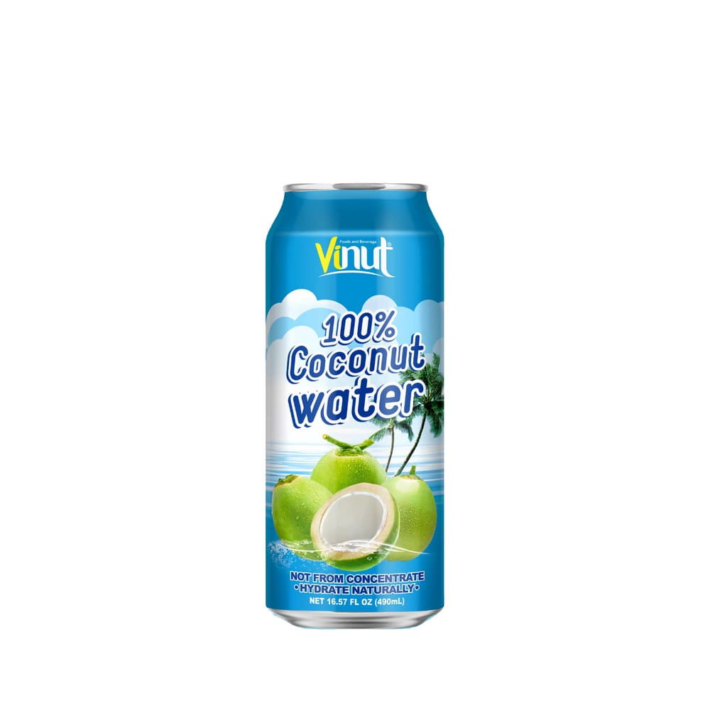 VINUT 100 % kokosų vanduo, skardinė, 16.57 fl oz 490 ml