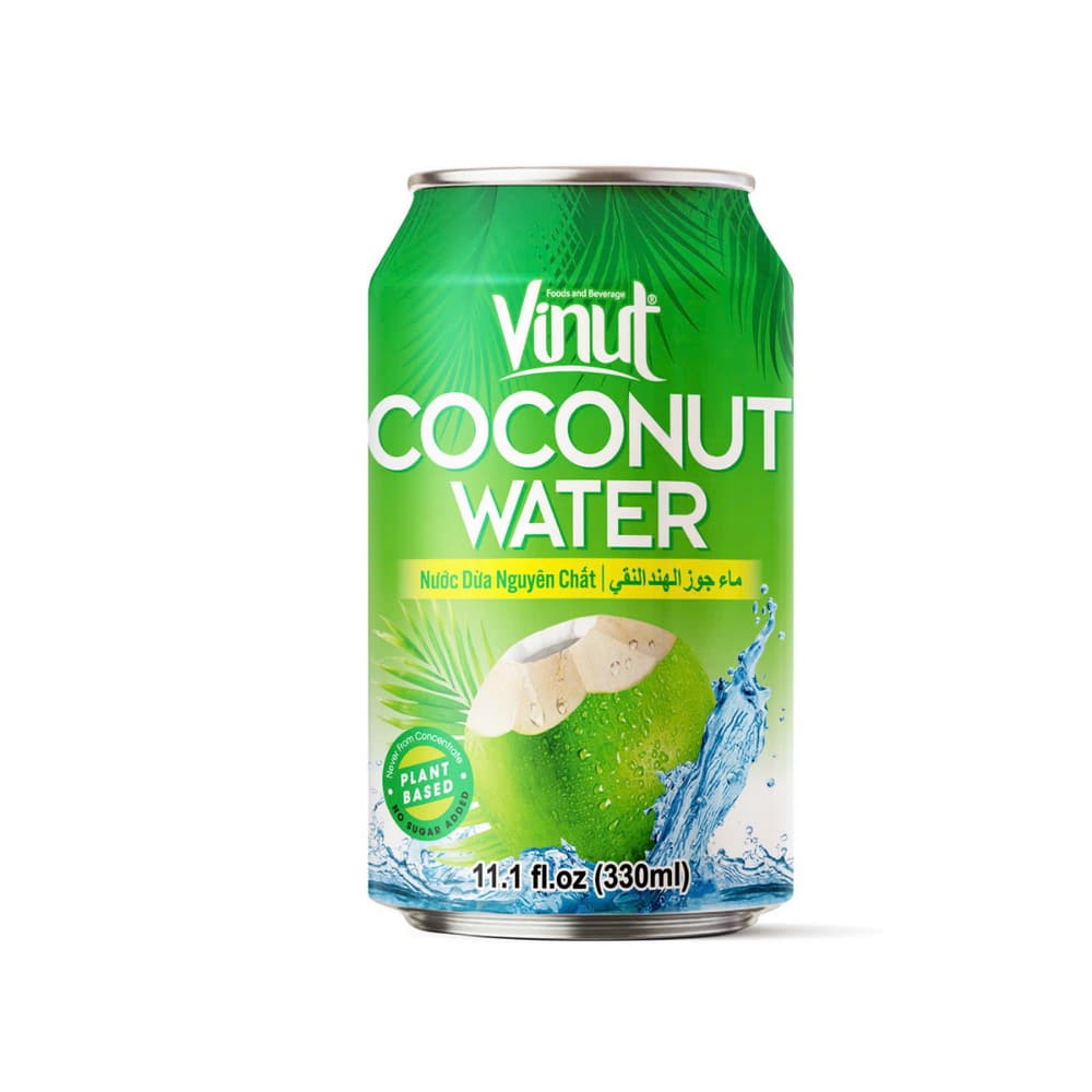 VINUT kokosų vanduo, skardinė, 11.1 fl oz 330 mL