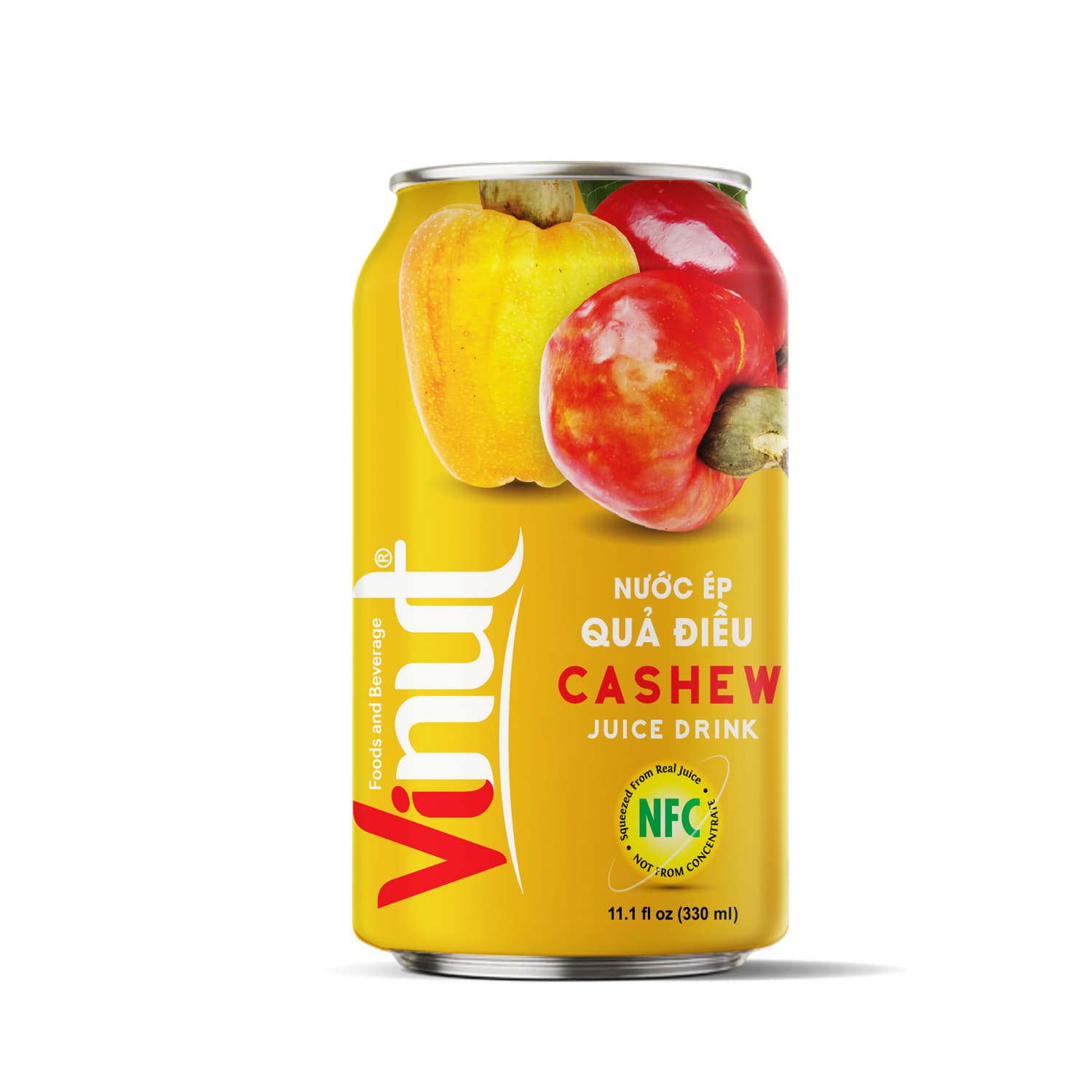 Vinut Cashew Juice Drink, NFC, Slim Can, 11.1 fl oz 330 mL