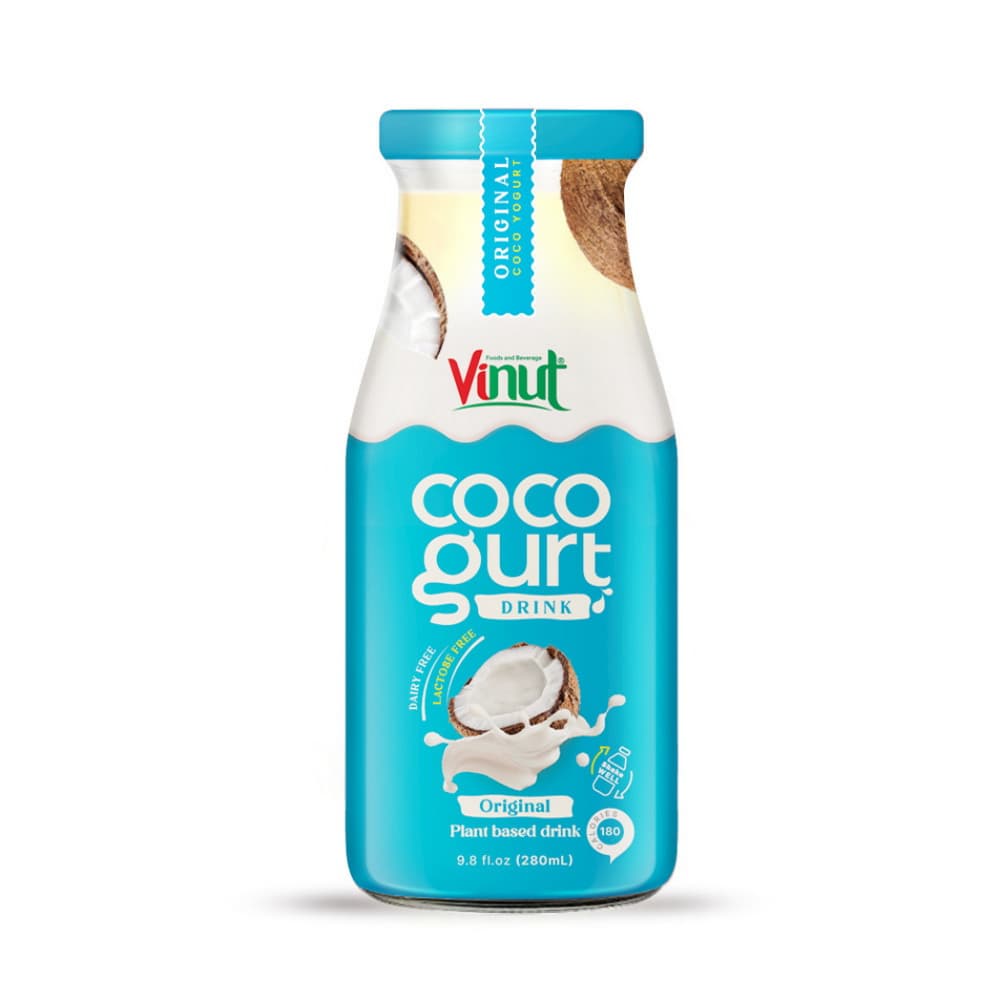 VINUT Originalus augalinis gėrimas Cocogurt, 9.8 fl oz 280 mL