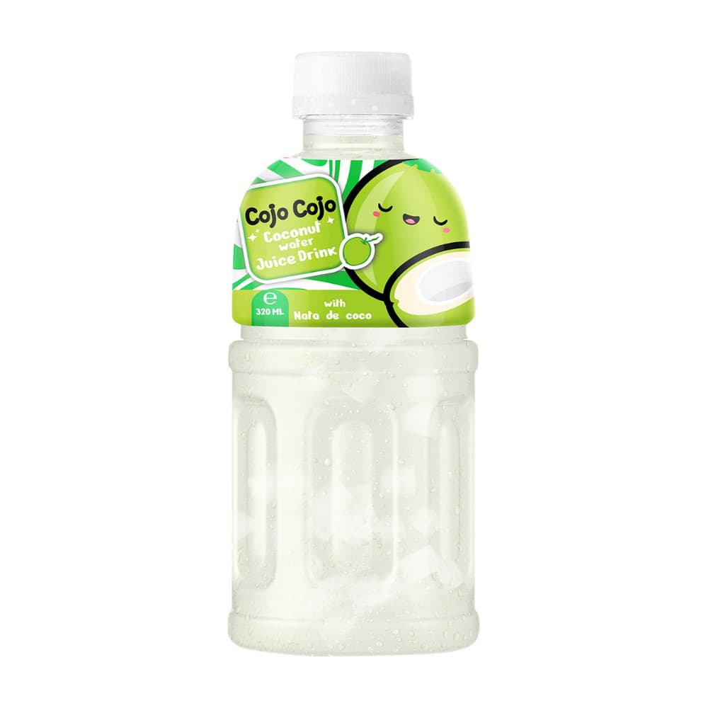 VINUT Kokosų vandens sulčių gėrimas, su Nata de Coco, PET butelyje, (320 mL)