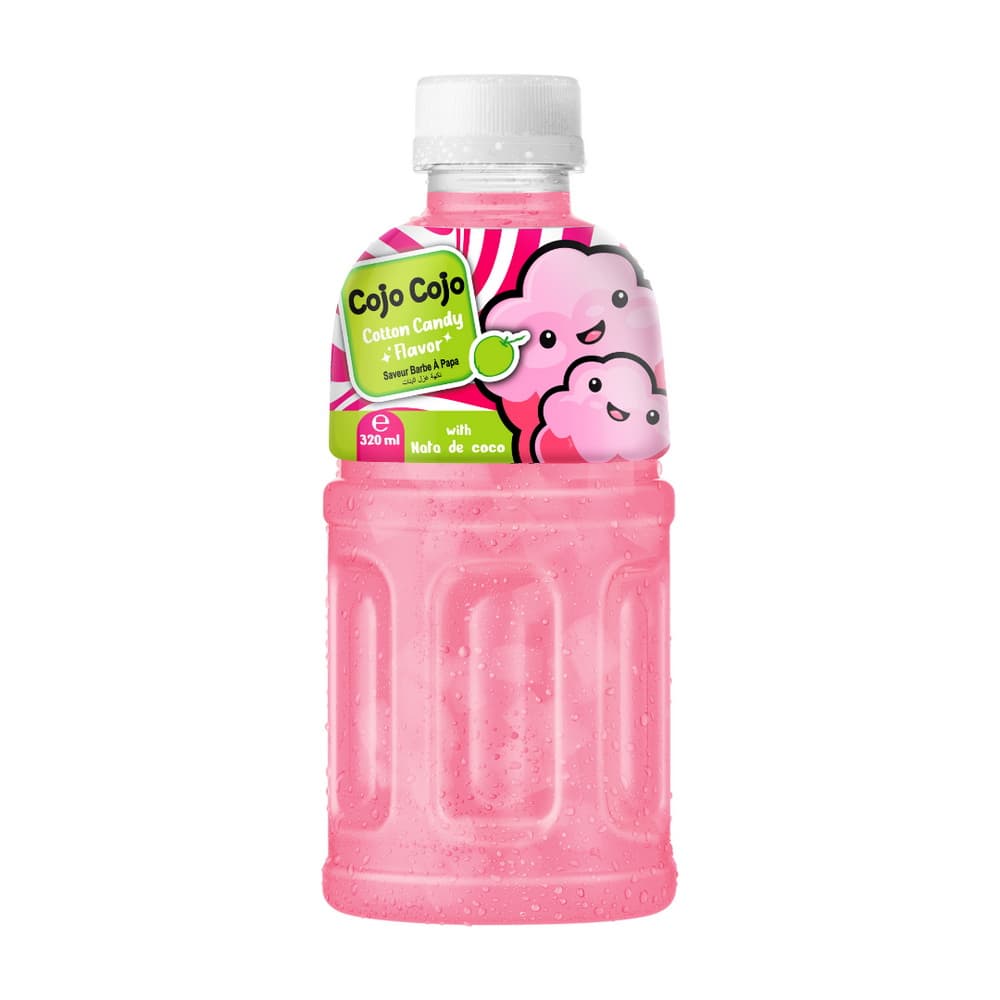 VINUT Cukraus vatos skonio gėrimas su „Nata De Coco“, PET buteliuke, 320 mL
