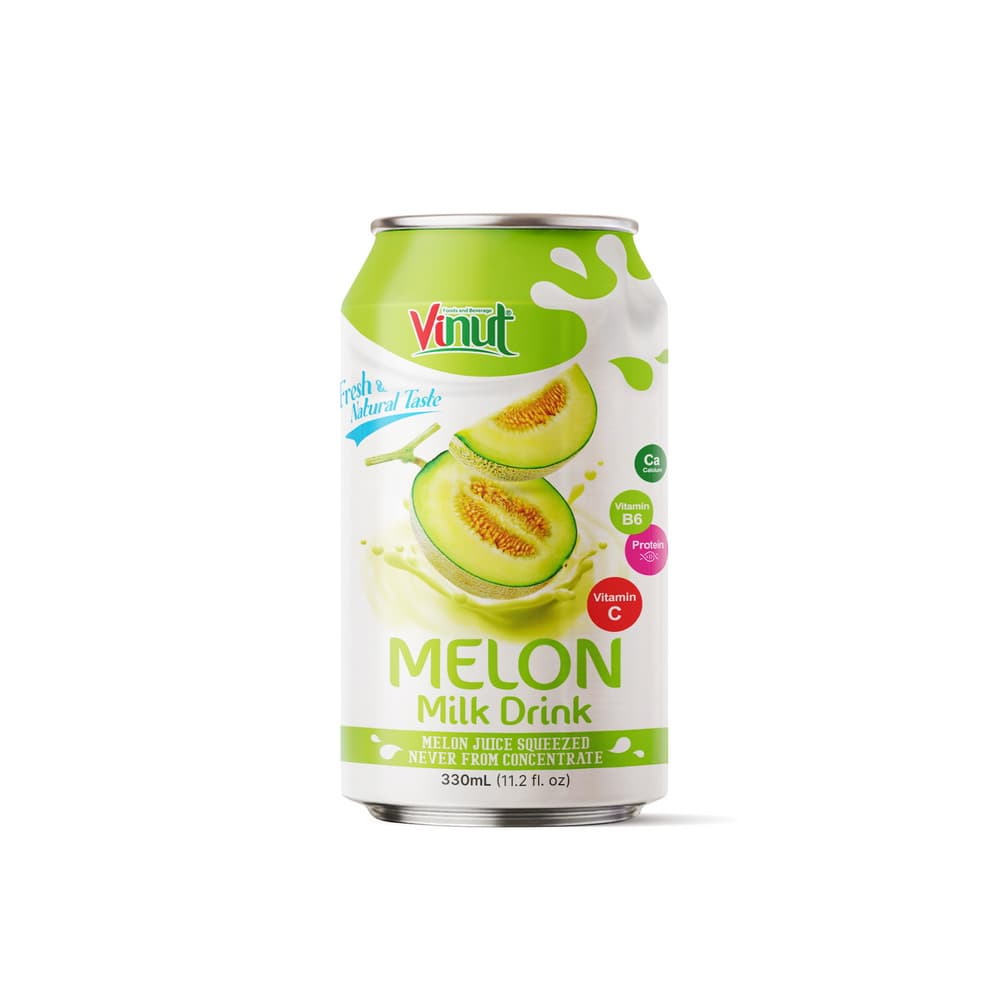 VINUT Melionų pieno gėrimas, ne iš koncentrato (NFC), skardinė, 11.2 fl oz (330 mL)